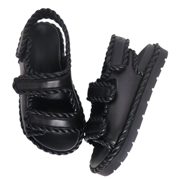 BOTTEGA VENETA Jack Sling Back Flat Sandals - Picture 7 of 16